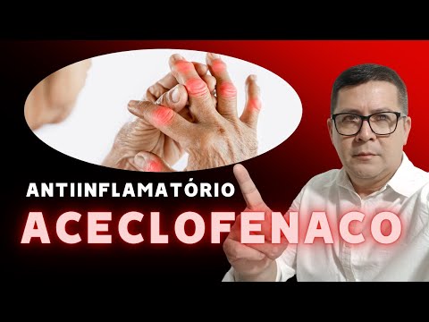 Aceclofenaco: mecanismo de ação, indicação, efeitos colaterais e cuidados.