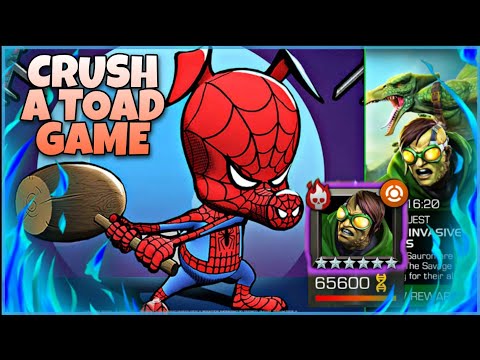 Spider-Ham solo Cavalier Toad - Xmen: Invasive Species (Cavalier difficulty) | MCOC