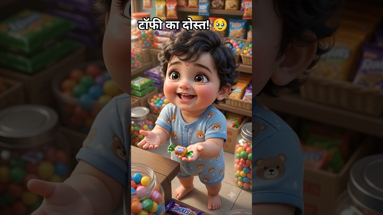 This Baby Asked for a Toffee... Then This Happened! 😍🍬 #shorts #AIBaby #CuteBaby