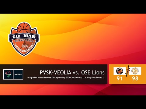 2021. 04. 14. PVSK-VEOLIA vs. OSE Lions 91:98