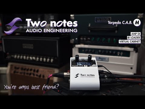 My tools: Two Notes Torpedo C.A.B. M (recording DI guitar).