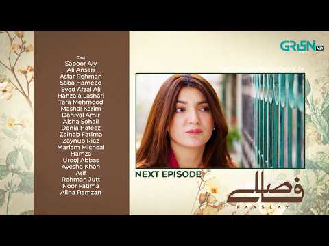 Faaslay Episode 38 ( Teaser ) 27th February 2026 | Ali Ansari - Saboor Aly | Green TV Entertainment