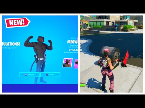 How to Get SHADOW or GHOST MEOWSCLES in Fortnite Battle Royale! (Deliver Fish)