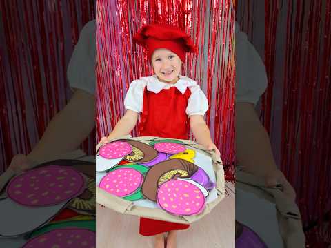Let’s Make a Paper Pizza! 🍕✂️ | Fun Kids Craft #craft #crafts #learnenglish