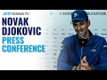 Novak Djokovic On Federer, Nadal, And...The Saxophone?! ? | Nitto ATP Finals Press Conference