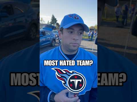 What team do Tennessee Titans fans HATE most??? #titans #colts #bills #nfl #shorts