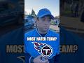 What Team Do Tennessee Titans Fans HATE Most Titans Colts Bills Nfl Shorts