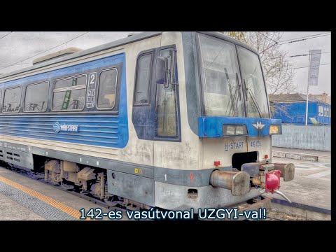 Az utolsó VILLAMOSÍTATLAN vasútvonal az elővárosában,142-es vasútvonal (azaz a MIZSEI!)