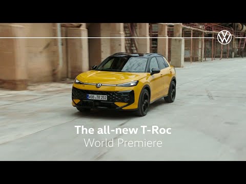 Curtain up! The all-new T-Roc enters the stage. | Volkswagen World Premiere