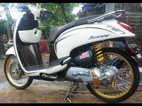 Motor Scoopy Modifikasi O Kitty - Classycloud.co
