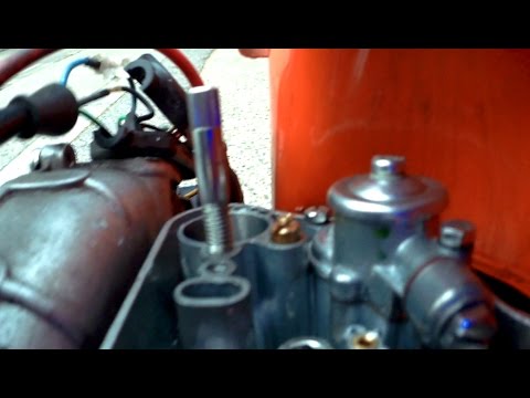 vespa malossi 210 NO! BLOWBACK vs bad OILSUCKER-blowback of an original vespa px 200 / FMPguides