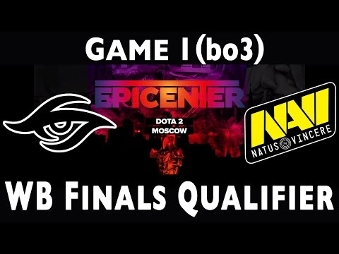 Dota 2 | Team Secret vs NaVi (Game 1 WB Finals, bo3) | Epicenter EU/CIS Qualifiers