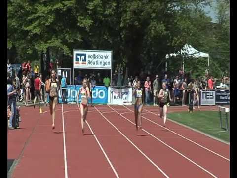 150m Frauen 5.Zeitlauf