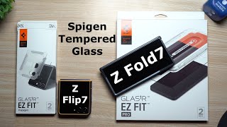Spigen Tempered Glass - Galaxy Z Fold7 & Galaxy Z Flip7