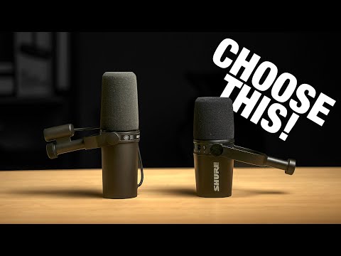 Shure MV7 vs Shure SM7B - Which microphone should you get?