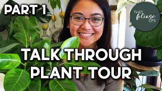 INDOOR PLANT Collection Tour (Over 50+ Houseplants! Part 1)