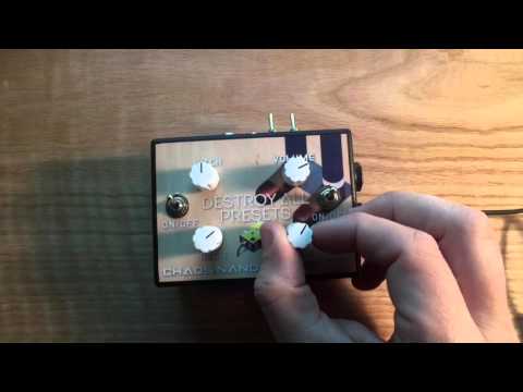 Chaos NAND synth: special "Destroy All Presets" edition