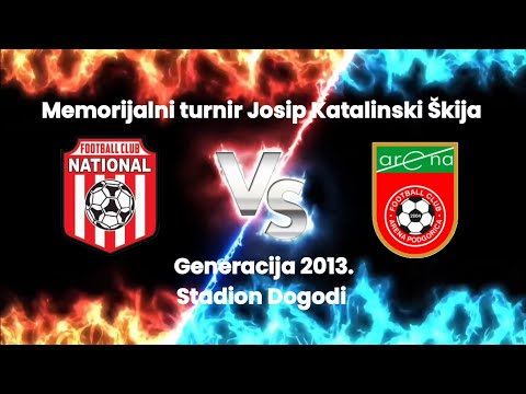 ŠF National Mostar - FK Arena Podgorica 1:0 (Turnir Josip Katalinski Škija) - Generacija 2013.