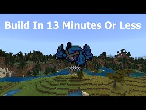Minecraft Pixel Art: How To Build Metagross From Pokémon In 13 Minutes Or Less