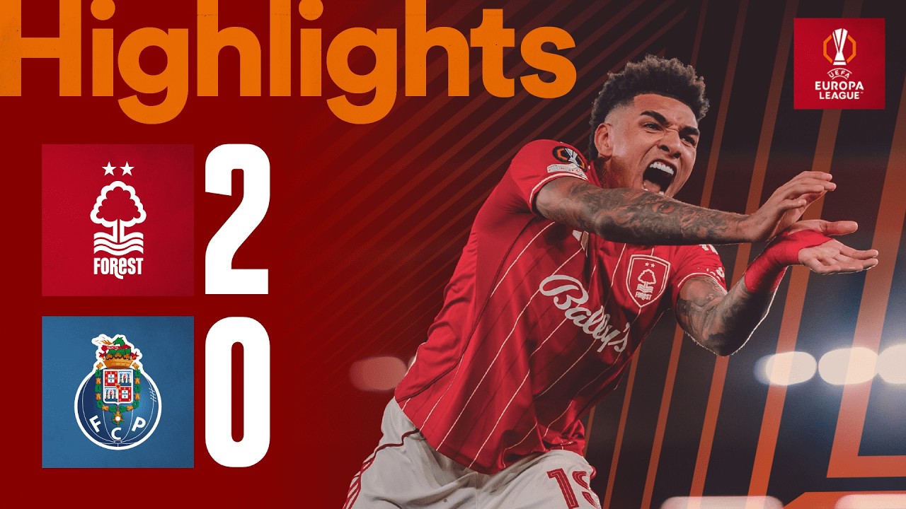 Igor Jesus KAMEHAMEHA! 🥶 | Nottingham Forest 2-0 FC Porto | UEFA Europa League Highlights