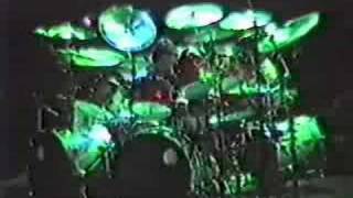 Rush YYZ/Drum solo/ Red Lenses Neil Peart Live