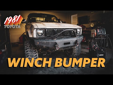 Front Winch Bumper for Toyota 4x4 Budget Build!