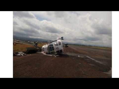 MONUSCO Heli down in Bukavu