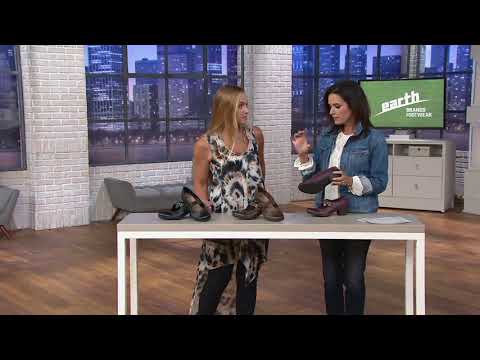Earth Origins Leather Mary Janes with Buckle - Meredith on QVC