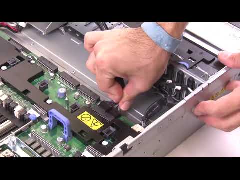 Lenovo x3650 M5 installing a 2.5 inch simple-swap drive backplate