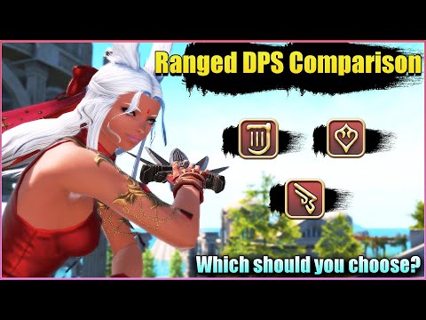 FFXIV Range Comparison Guide Endwalker | Bard, Machinist and Dancer
