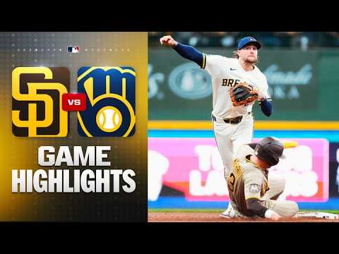 밀워키 VS 샌디에이고 6:4 MLB 스포츠하이라이트