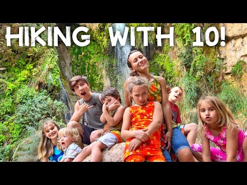 The Dead Sea and Ein Gedi!! (Family of 10 in Israel!)