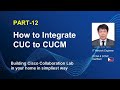 CUC INTEGRATETION TO CUCM 2 PART 12 CISCO COLLABORATION LAB