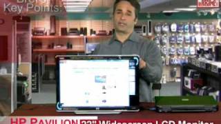 Video thumbnail for HP Pavilion w2207h 22" Widescreen TFT LCD Monitor - JR.com by J&R