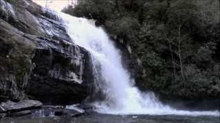 preview picture of video 'Secret Falls, Nantahala National Forest, Highlands, NC'