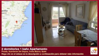 preview picture of video '2 dormitorios 1 baño Apartamento se Vende en Pinada, Guardamar Del Segura, Costa Blanca, Spain'