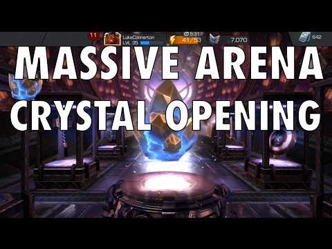 MASSIVE Arena Crystal Opening !! - Marvel Contest Of Champions #2