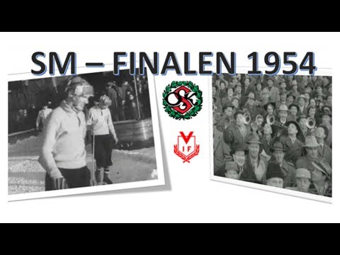 SM-final -1954,14/2,"Västanfors IF"-"Örebro SK"1-1(1-0) Stockholm Stadion