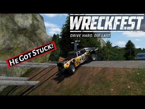 Wrecked at the top of a jump! Wreckfest Ep52 online multiplayer PC - Xbox - PS4