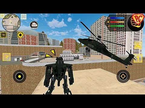 Robot Shark 2 - Helicopter Robot | Walkthrough GamePlay #4