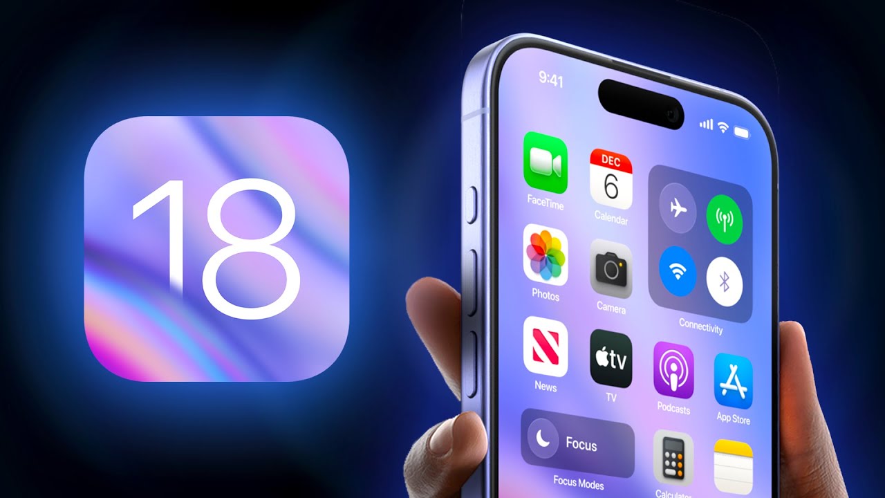Introducing iOS 18: concept