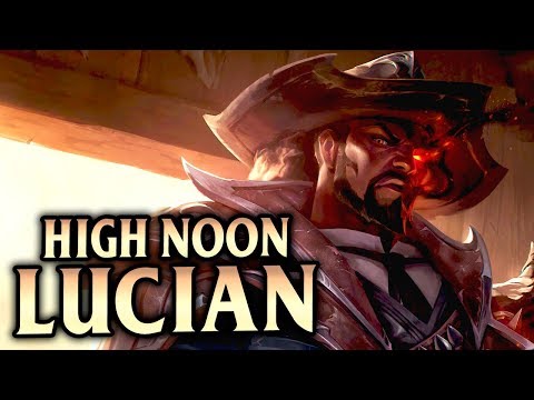 New High Noon Lucian Skin is INSANE! How to Carry with Lucian Mid Guide - League of Legends S8