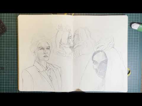 Agatha All Along sketches //Quiet sketchy session Ep3