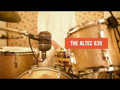 The Altec 639 Ribbon AND Dynamic Microphone