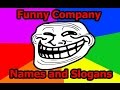 11 Hilarious Company Slogans | Funny Company Names and Slogans