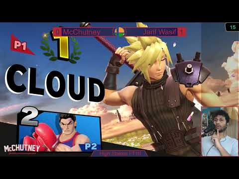 A New Wall to Climb | McChutney (Little Mac) vs Jarif Wasif (Cloud) | First-to-Ten | Smash India