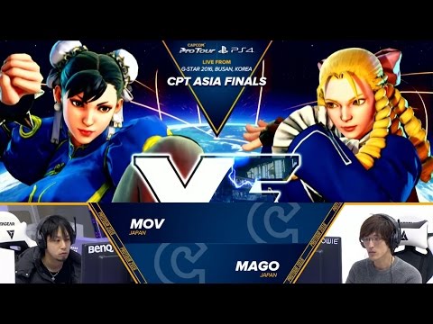 SFV: MOV vs Mago - CPT Asia Finals Top 8 Grand Finals - CPT2016