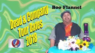 Dead & Company Summer Tour 2018 Dates by Boo Flannel