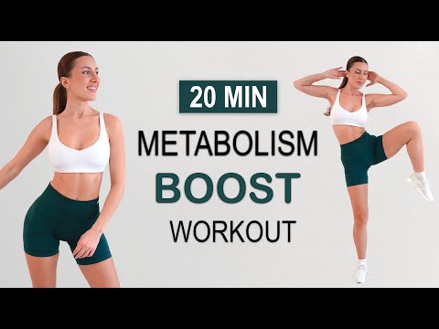 20 Min MORNING METABOLISM BOOST | All Standing - Full Body Fat Burning Workout | No Repeat