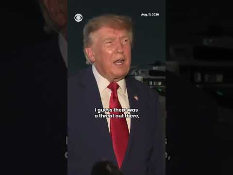 Trump addresses secret plane swap after Iran missile threat #shorts